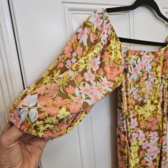 Billabong summer dress,  retro, inspired,  70s, mini, cute, spring,  girly,  fun - Picture 2 of 6